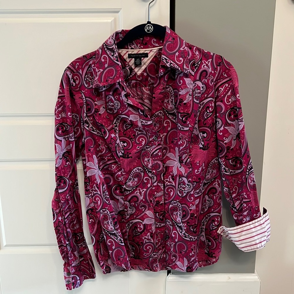 Tommy Hilfiger Paisley Button Down
